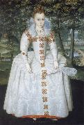 Robert Peake the Elder Elizabeth Queen of Bohemia oil